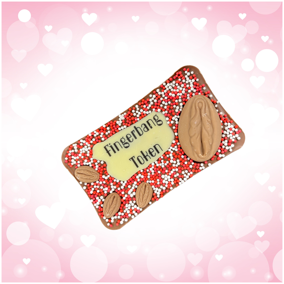 'FINGER BANG' Milk Chocolate Bar