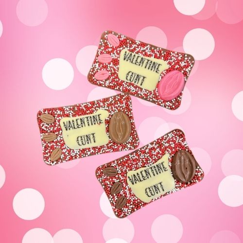 'VALENTINE CUNT' Milk Chocolate Bar