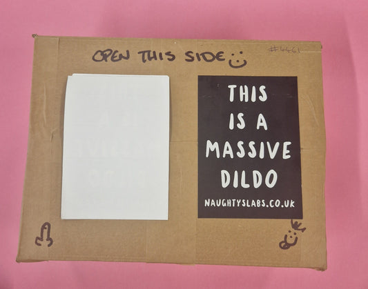 THIS IS A MASSIVE DILDO - Sticker