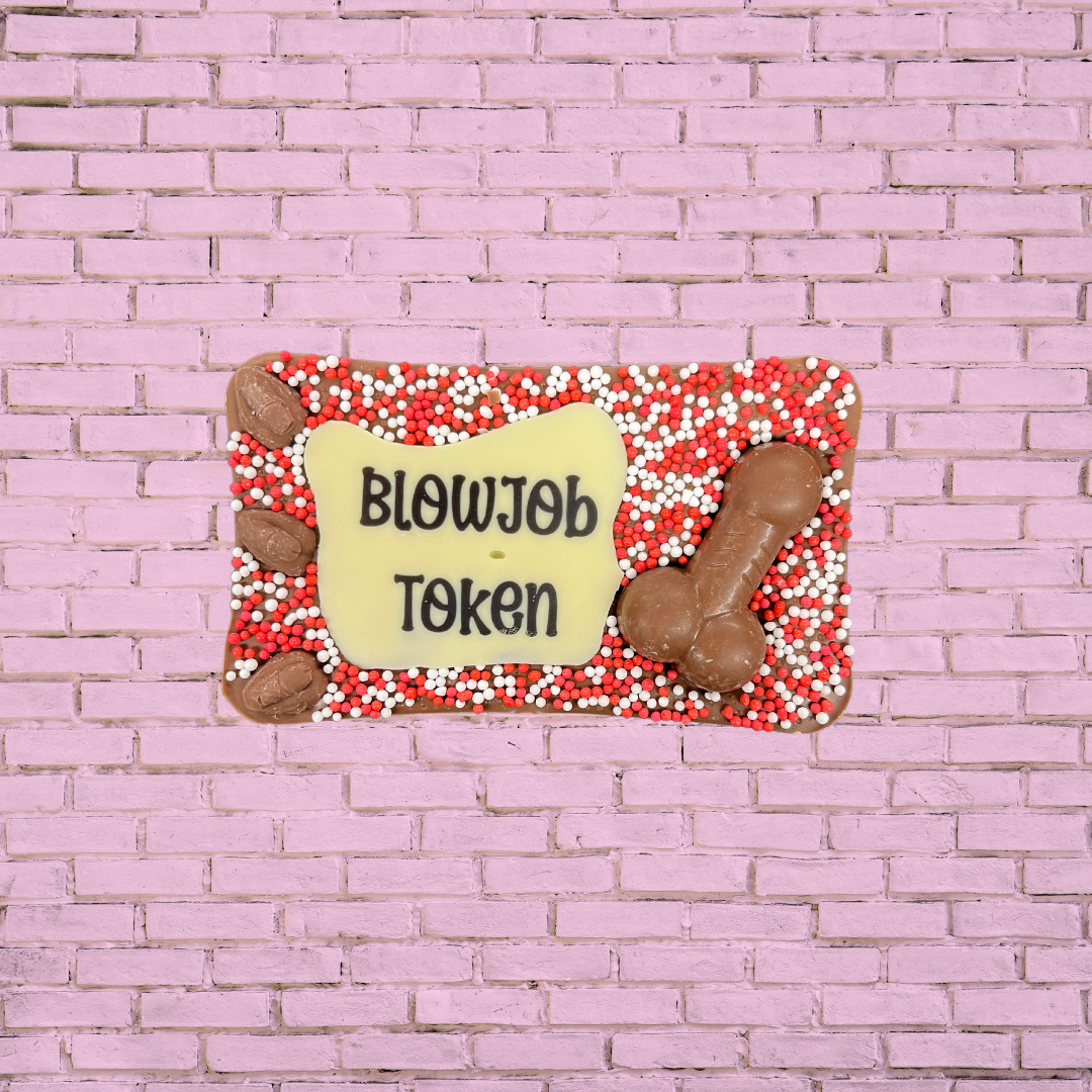 'BLOWJOB TOKEN' Milk Chocolate Bar