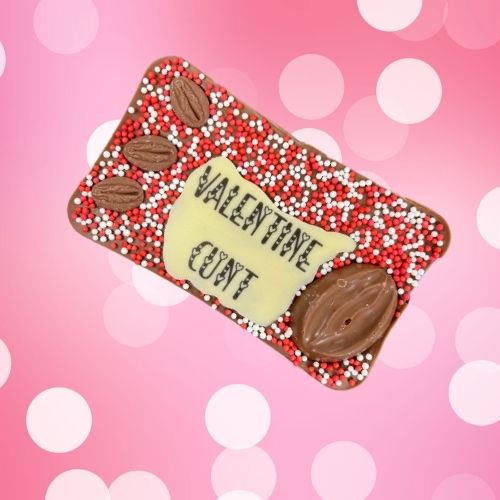 'VALENTINE CUNT' Milk Chocolate Bar