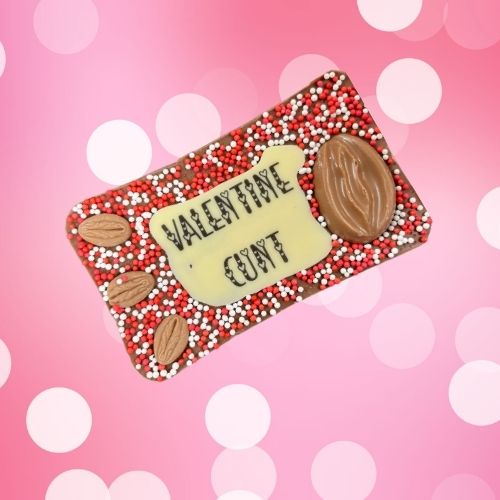 'VALENTINE CUNT' Milk Chocolate Bar