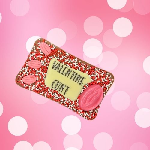 'VALENTINE CUNT' Milk Chocolate Bar