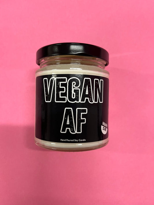 Vegan AF - Soy wax candle