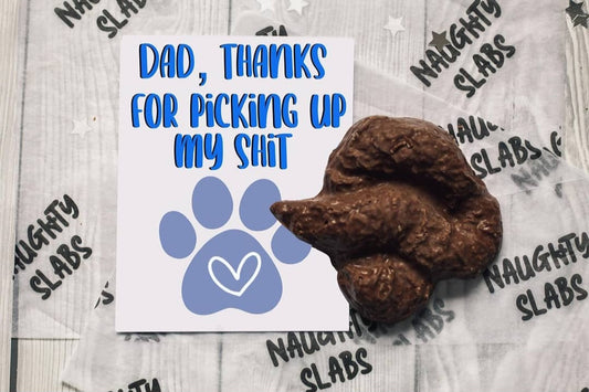 DAD, THANKS FOR PICKING UP MY SHIT