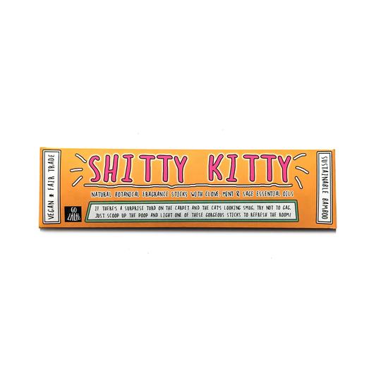 Shitty Kitty Funny Smells Fragrance Sticks - Vegan