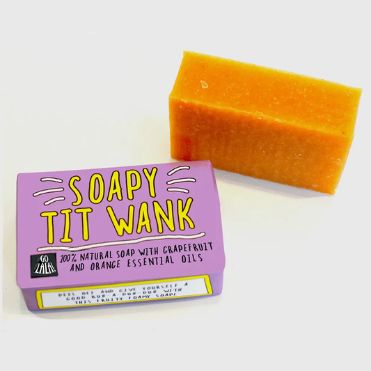 Soapy Tit Wank Soap Bar - Vegan